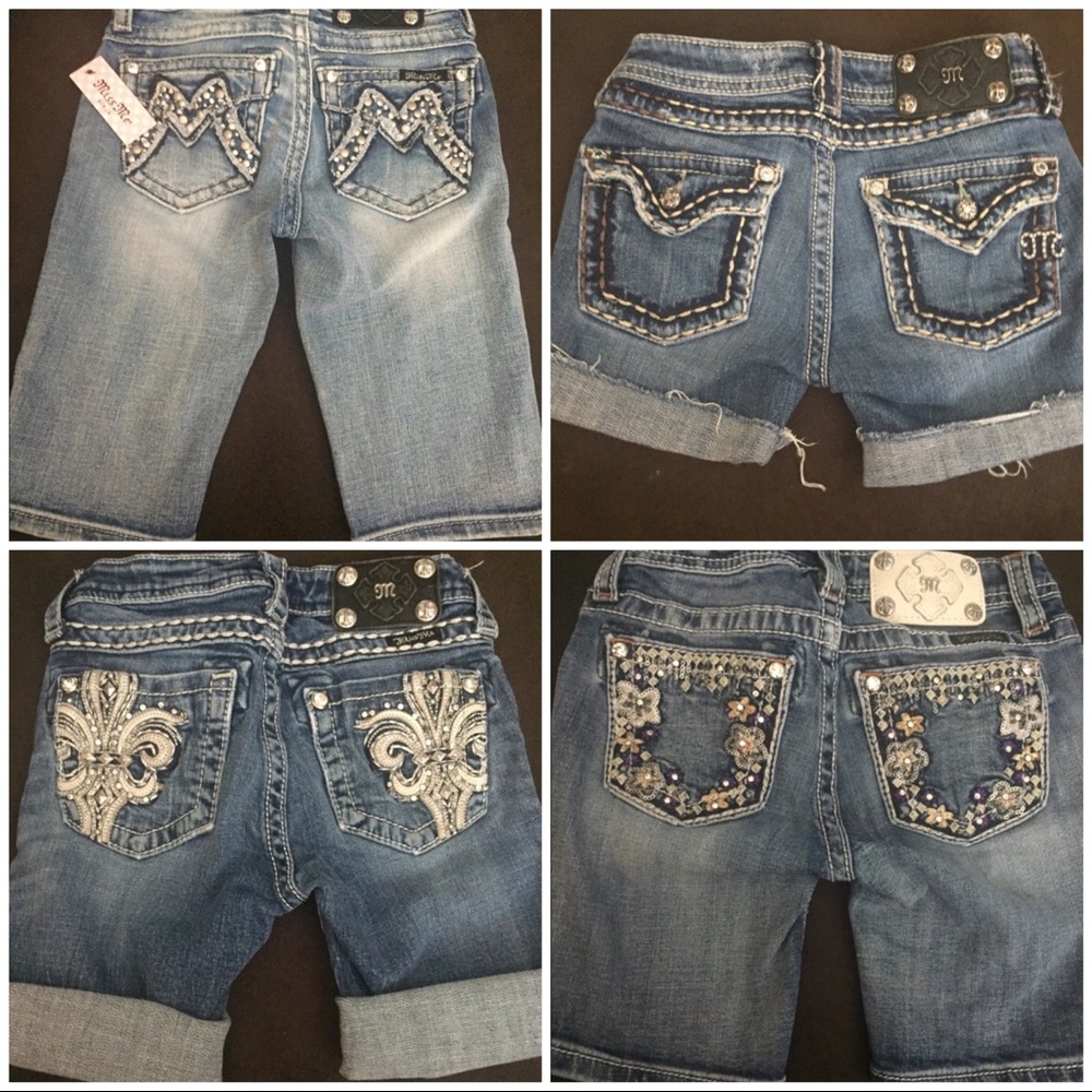 Girls Miss Me Shorts Bundle 👖 Bermuda Capri 10